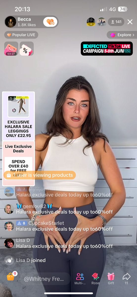 Dreame TikTok Shop livestream